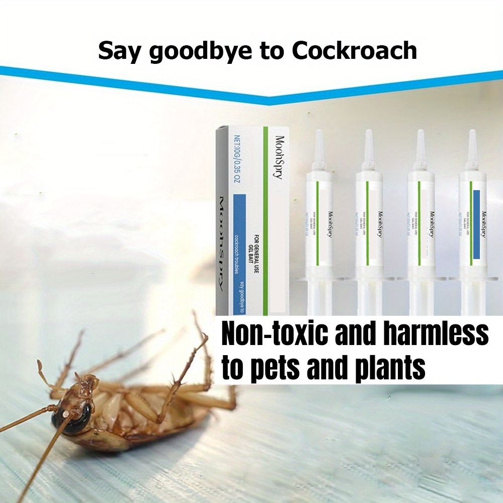 4 Tubes Cockroach Attractant B - Kitchen Appliances Cabinet review and price