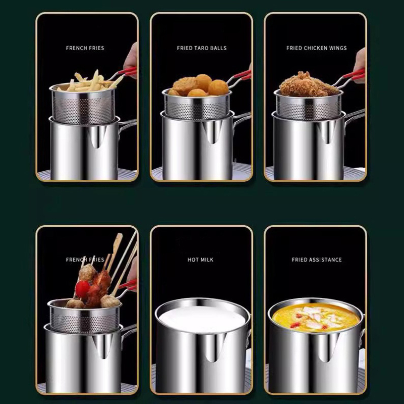 304 Stainless Steel Deep Fryer - Induction Cooker review and price