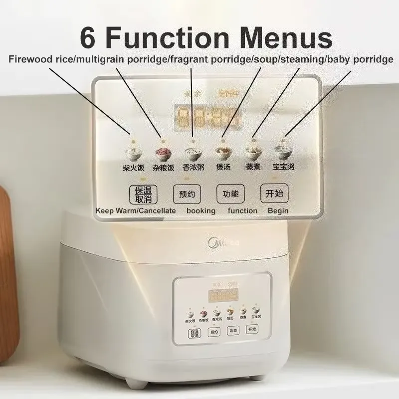 Midea Healthy Rice Cooker 3L N - Rice Cooker review and price