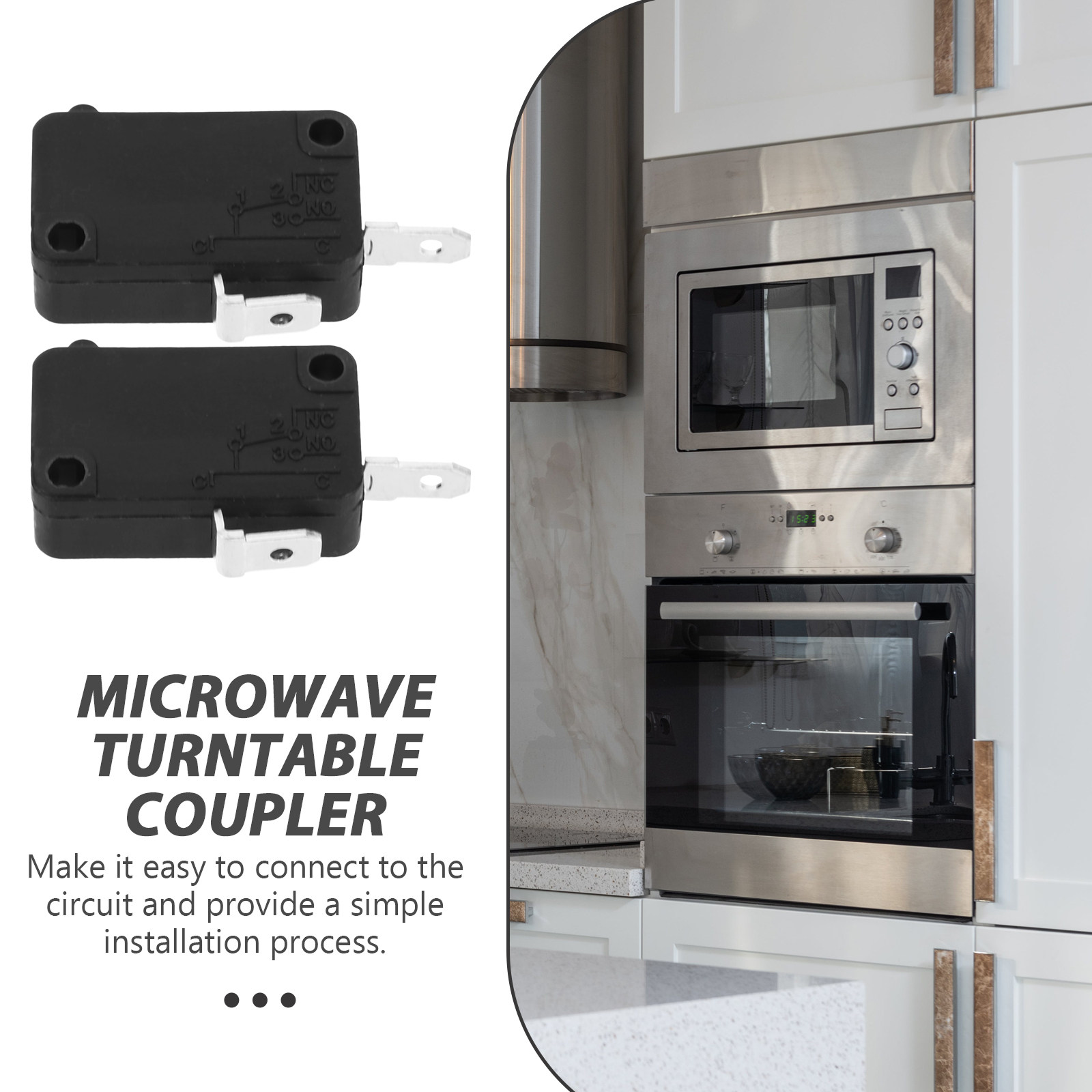 2Pcs Micro Switch 2-Pin Normal - Microwave Oven review and price