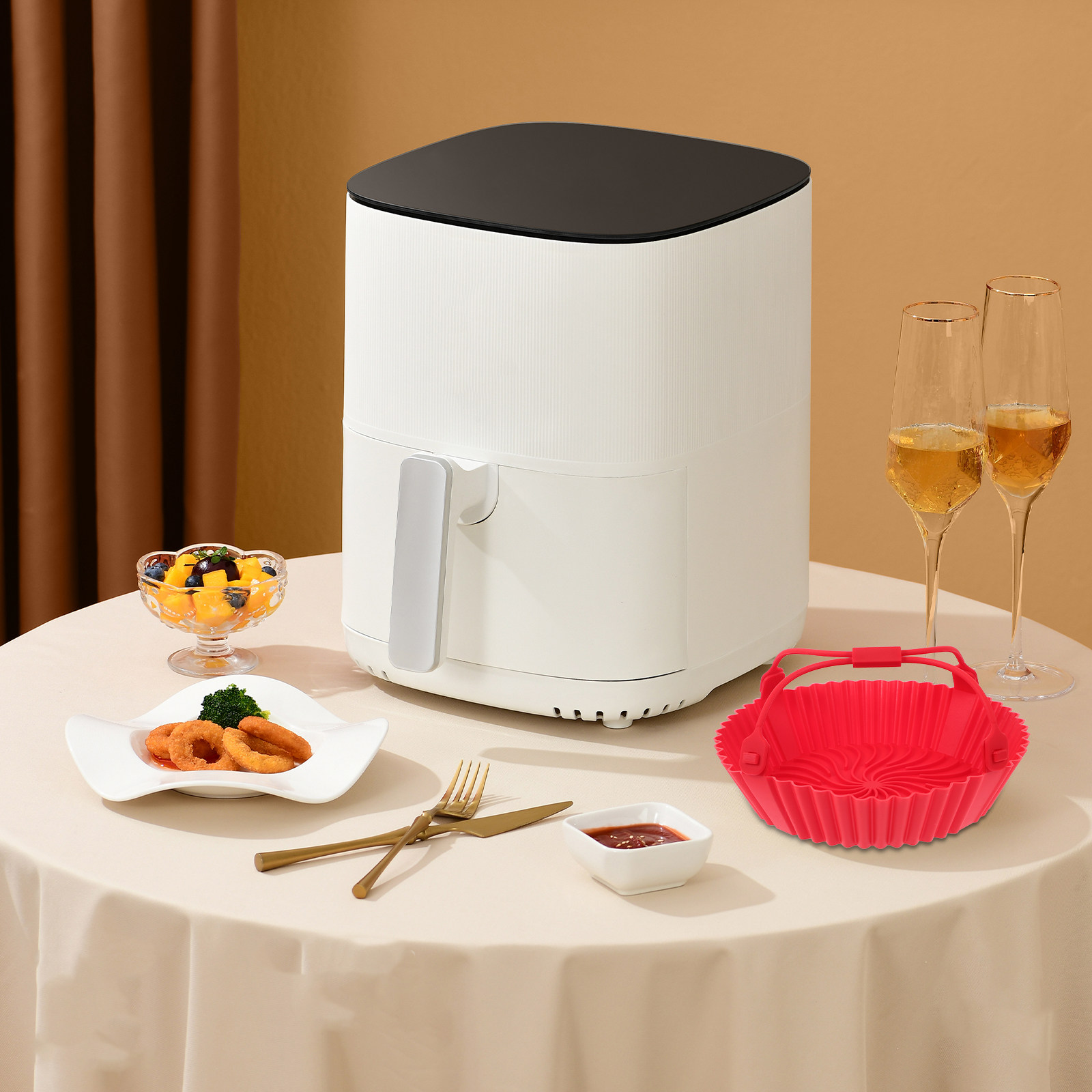 Air Fryer Silicone Tray Heat R - Air Fryer review and price