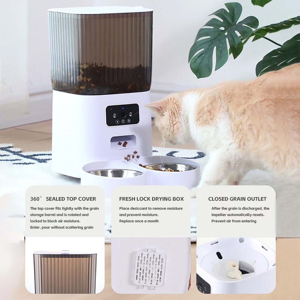 5L Pet Feeder with Camera Auto - Kitchen Appliances Video review and price