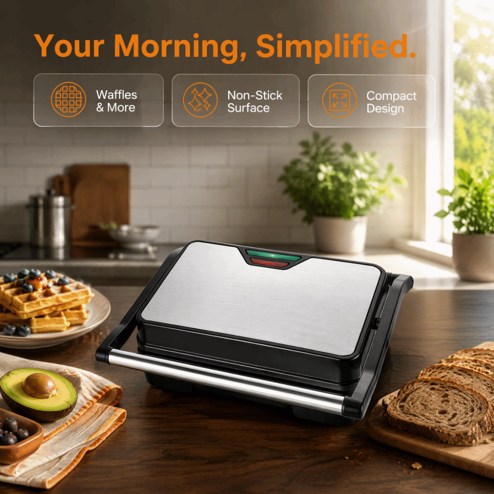 Non-Stick Sandwich Toaster Mul - Toaster review and price